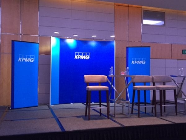 ISOframe Wave 3m Stage Backdrop