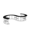 WaveLine InfoDesk: S-Shape, 5.6mW x 3.9mD x 1mH - Image 2
