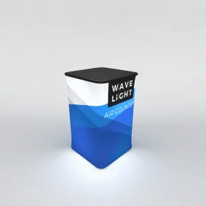 WaveLight Air Inflatable Backlit Portable Counter