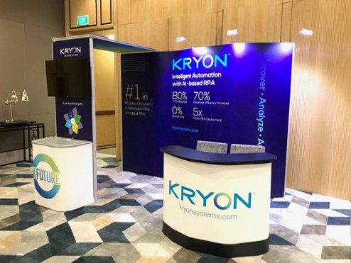 ISOframe Wave Exhibition Stand by Mark Bric Displays