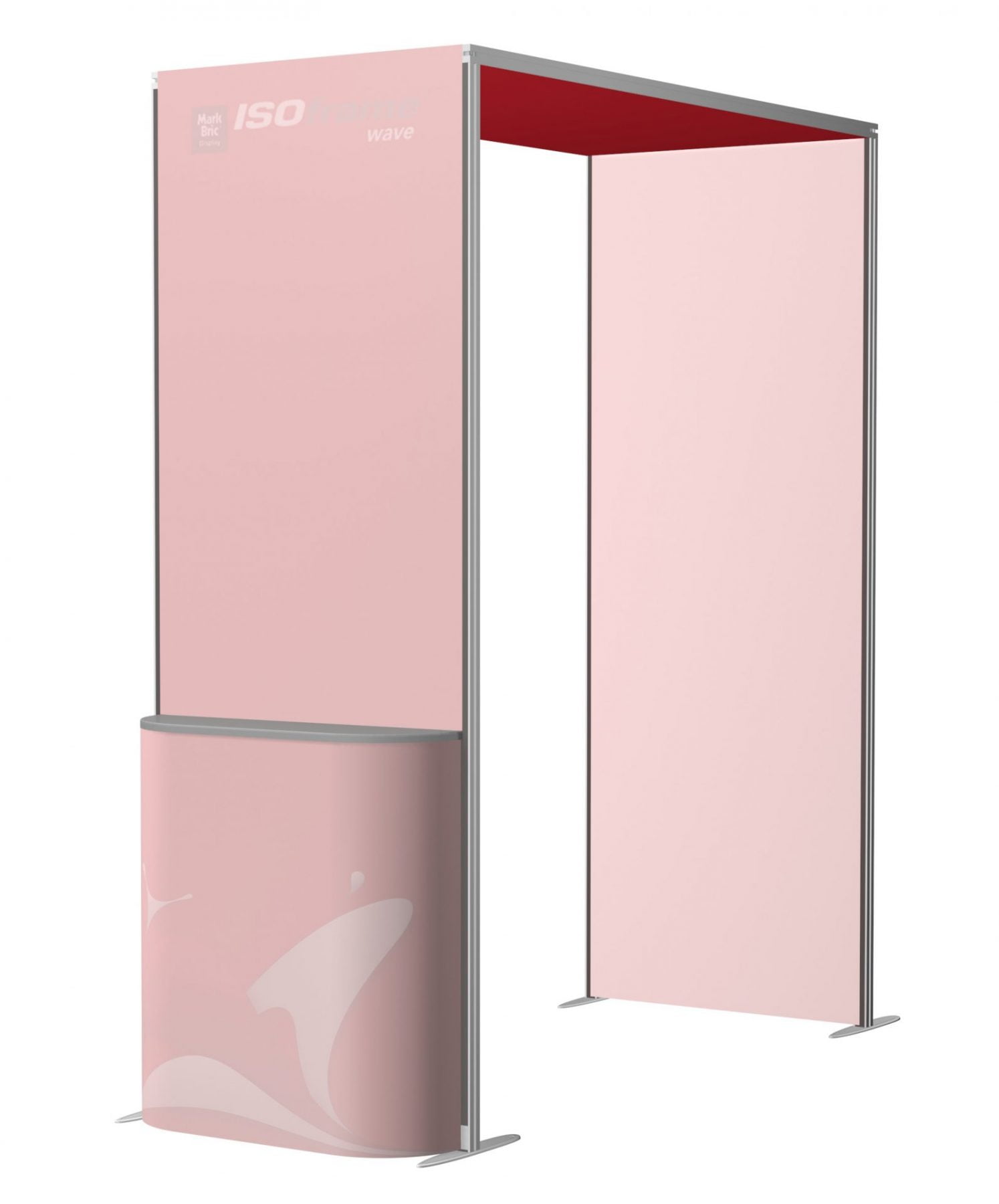 ISOframe Wave Exhibition Stand Bridge Header Module