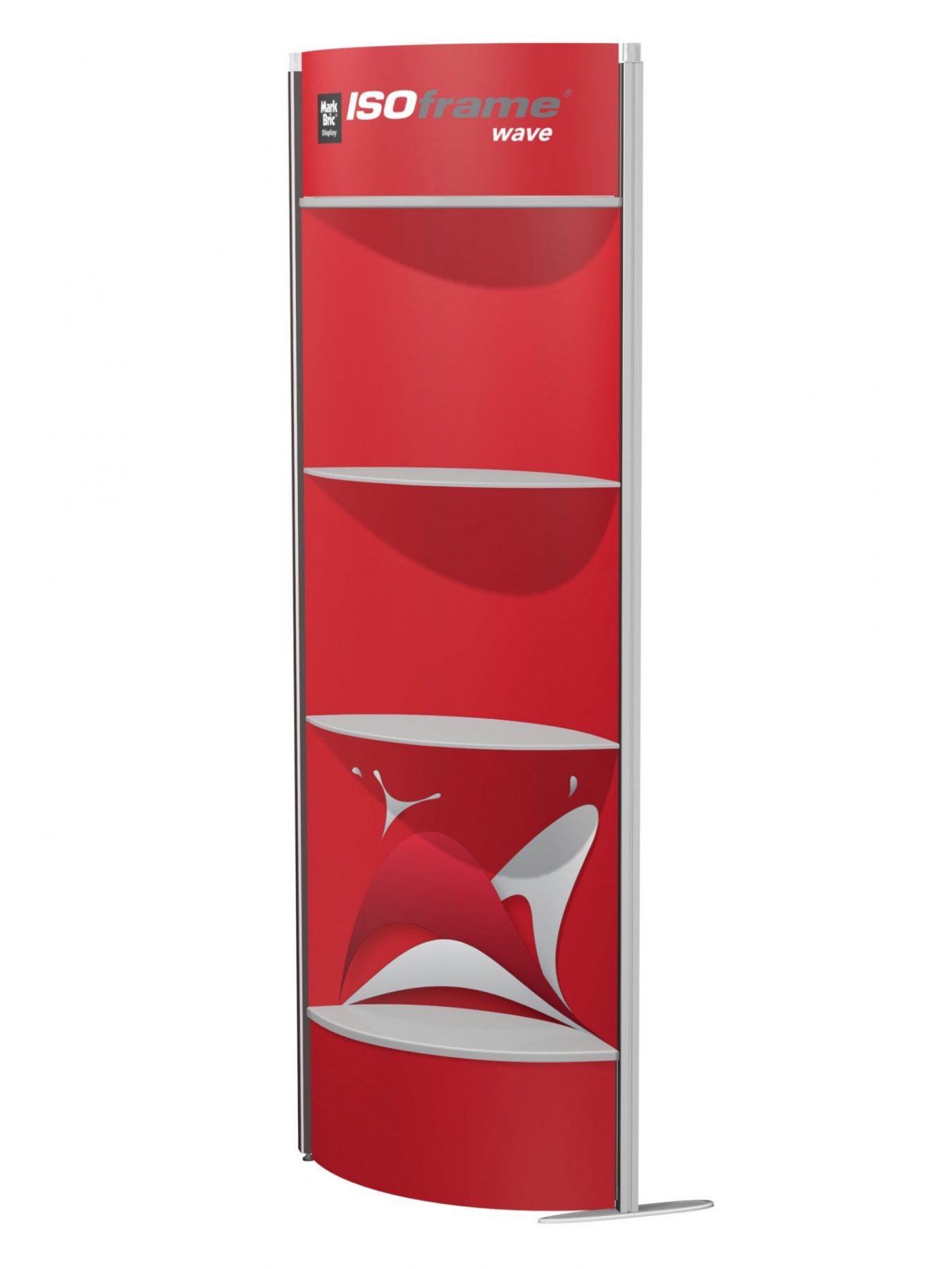 ISOframe Wave Oval Shelving Module