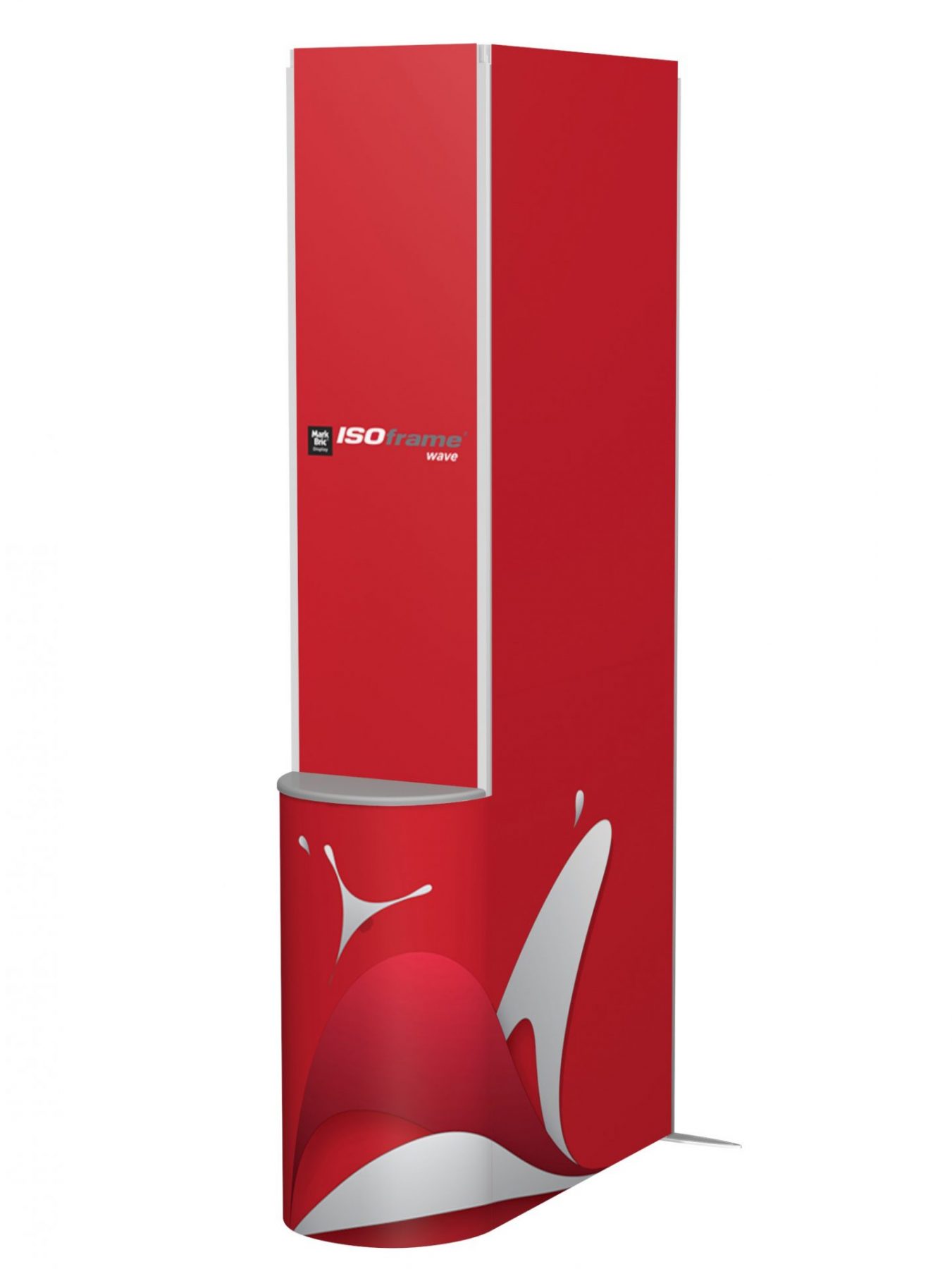 ISOframe Wave Exhibition Stand, End Table Module