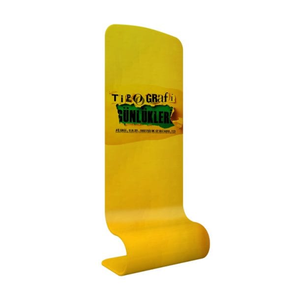 Snake 2 Fabric Banner Stand