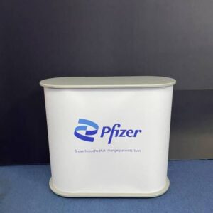 Counter with Internal Shelving