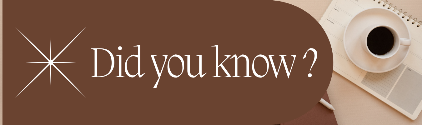 Did you know Did you know