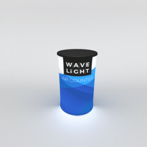 WaveLight Air Circular Counter: 60cmDiam x 97cmH