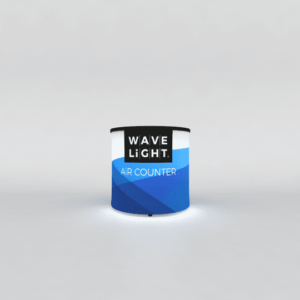 WaveLight Air Circular Mini Counter: 60cmDiam x 56cmH