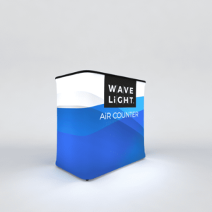 WaveLight Air Rectangular Counter: 1mW x 60cmD x 97cmH