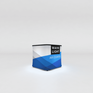 WaveLight Air Square Mini Counter: 60cmW x 60cmD x 56cmH