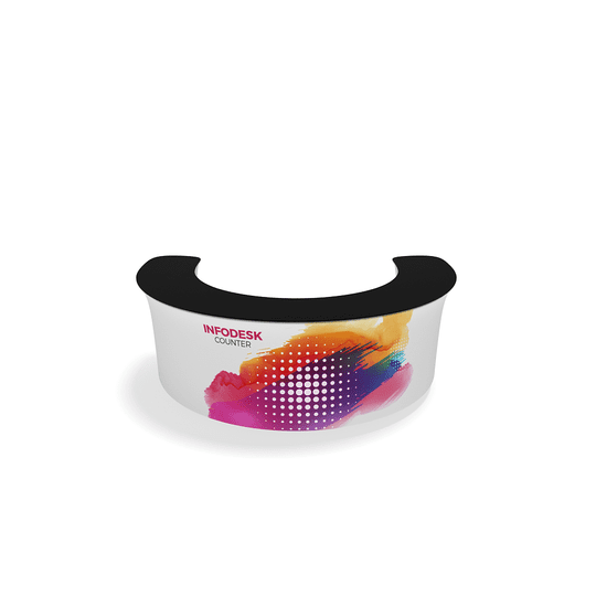 WaveLine InfoDesk: U-Shape, 3mW x 1.9mD x 1mH