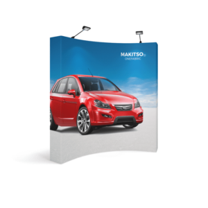 OneFabric 3x3 Curved Pop-Up