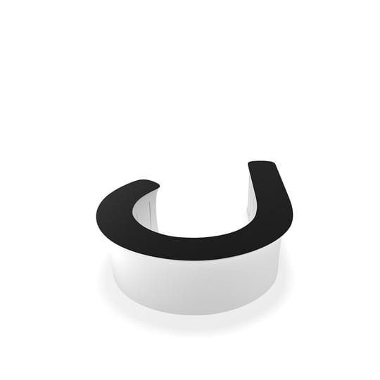 WaveLine InfoDesk: J-Shape, 4.25mW x 2.25mD x 1mH - Image 4