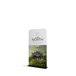 WaveLine Fabric Banner Stand: 90cmW x 150cmH