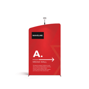 WaveLine Fabric Backdrop A (Right): 1.5mW x 2.5mH