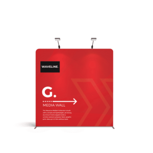 WaveLine Fabric Backdrop G: 2.3mW x 2.3mH