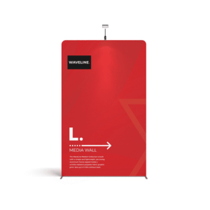 WaveLine Fabric Backdrop L: 2mW x 3.3mH