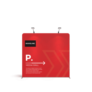 WaveLine Fabric Backdrop P: 2.5mW x 2.3mH