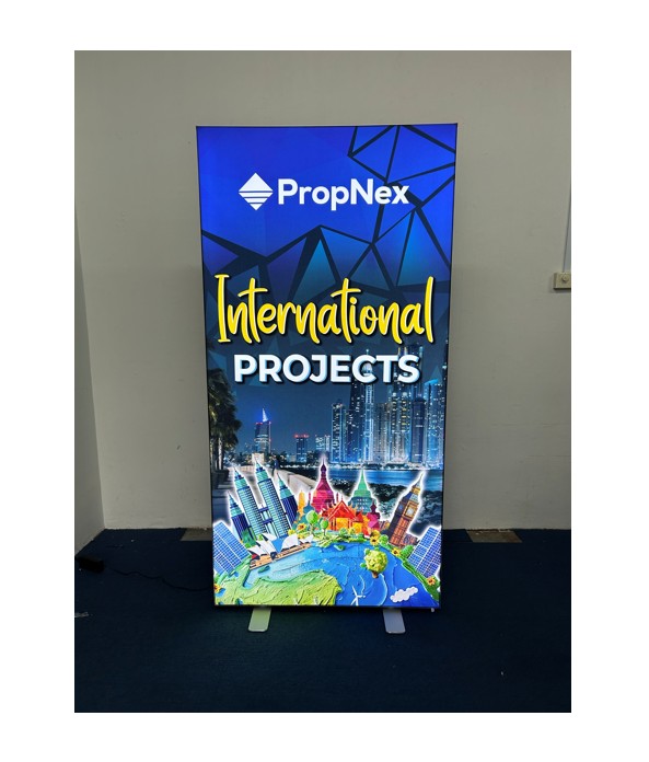 Enliten Banner Stand 1mWx2mH