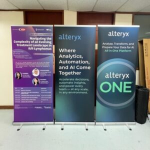 Time Roll-up Banner Stand