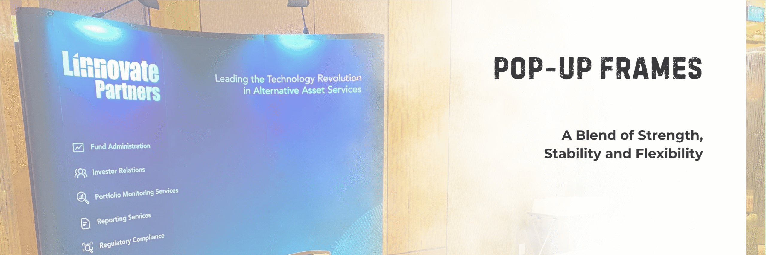 quality pop up frames