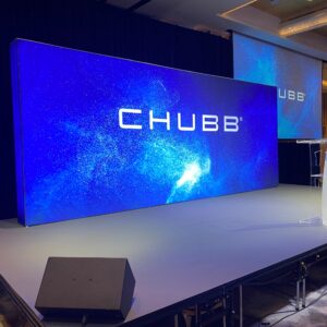 Casonara Large Format Lightbox Display System Stage Backdrop